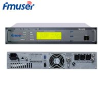 FMUSER CZH-618F Professional 300W PLL FM Radio Transmitter Broadcast Compact For FM Radio Station DSP+DDS AES/EBU Stereo/Mono
