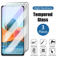 3PCS Tempered Glass For Xiaomi Redmi Note 11 10 9 Pro 5G Screen Protector on the Redmi Note 8 7 6 5 Pro 11S 10S 9S 9T 8T Glass