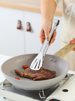 悠米兔 304不銹鋼食品夾子廚房專用煎牛排夾燒烤夾烤面包夾烤肉夾