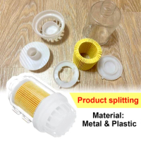25mm Diesel Parking Heater Transparent Yellow Air Intake Filter Silencer For Webasto Dometic Eberspacher Heaters Accessories