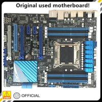 For P9X79 LE Used original For Intel X79 Socket LGA 2011 DDR3 motherboard LGA2011 Mainboard