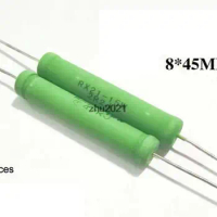 10pcs Wire Wound Resistor DIY Electronic Fixed Resistance RX21-15W 5%10R/12R/15R/18R/20R/25R/30R/39R Ohm 8x45mm