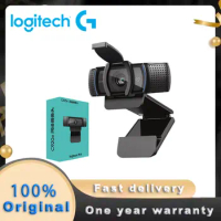 Logitech C920e HD Pro Webcam Widescreen Video Chat Recording USB Smart 1080p Web Camera For Computer C920 Upgrade Version CMOS