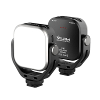 Ulanzi vijim vl66 adjustable LED video light with 360 rotation mount bracket rechargable DSLR SLR mo