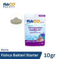 FISHCO Aquarium Air Laut Probiotik Marine - Bakteri Starter 10gr