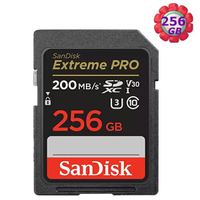SanDisk 256GB 256G SD【200MB/s Extreme Pro】SDXC SDSDXXD-256G 4K U3 A2 V30 相機記憶卡【序號MOM100 現折$100】