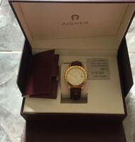 jam tangan aigner original pria