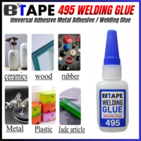 495 Instant Adhesive 20g Welding Glue Super Bonder Super Glue Plastic, Footwear, Wood, Rubber & Meta