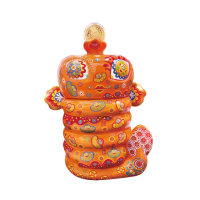 【WUZ 屋子】洪易大師 『蛇我其誰-金錢鰻滿』藝術禮盒-大金桔橘(預購 2025 12生肖 金錢鰻滿)