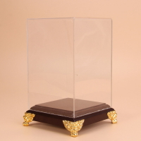 漳州木偶頭展示盒 玻璃罩 三款不同大小 價格在描述里  可訂制