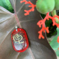 orgonite pandant liontin , meditasi & healing