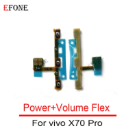 NEW For vivo X50 X60 X70 X70 Pro X80 X90 Pro Power On Off Button Volume Switch Key Control Flex Cable