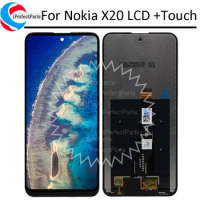 6.67'' for Nokia X20 LCD TA-1341, TA-1344 Display Touch Screen Digitizer Assembly Replacement For Nokia X10 TA-1350, TA-1332 LCD