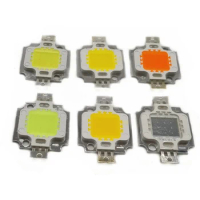 10PCS 10W white/warm white/Red/green/blue/yellow Led chip 10w Lamp beads 10W chip led 10W LED chip Integrated High power