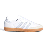 【adidas 愛迪達】Samba OG 男鞋 女鞋 雲朵藍色 德訓鞋 經典 麂皮 膠底 滑板 復古 休閒鞋 IE0877