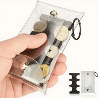 Portable Coin Clip Change Storage Bag Small Wallet Anti Loss Clip Japanese Yen Classification Travel