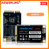 AEWENLING mSATA SSD 128gb 256gb 512GB Mini SATA3 64gb 1TB HDD For computer 3x5cm Internal Solid State hard Drive for hp laptop