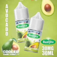 Liquid BUAQITA 30ml Saltnic Avocado