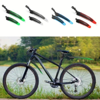 Mountain Bike Fenders Bike Mud Guard Bicycle fenders for 20/22/24/26 in Mountain Road Bikes Front and Rear 2 Pieces Thickened