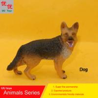 Hot toys: Dog simulation model Animals kids toys children educational props
