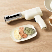 Pasta Maker Machine Cordless Portable Pasta Noodle Maker 5 Molds USB Charging Utility Kitchen Gadget