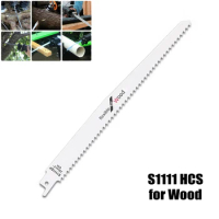 8Inch S1111 225mm HCS Reciprocating Saw Blade Jig Saw Blade For Wood Plastic Board Cutting Saber Saw Jigsaw Blades Power Tool