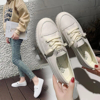 Summer new trendy women's white sneakers, stylish, simple, casual, suitable for travel, Japanese-sty