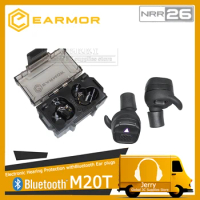 Earmor M20T Military Tactical Bluetooth Headset Electronic Shooting Noise-Proof Earbuds/Noise-Cancelling Hearing Protection