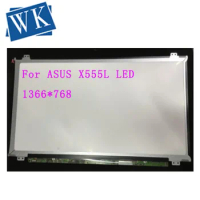 15.6" Slim Laptop LCD Screen For ASUS X555L SERIES LED LCD Display Schermo Screen 40 pin 1366*768