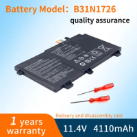BVBH B31N1726 Laptop Battery For ASUS TUF Gaming FX80 FX86 FX504 FX504G FX504GM FX505 FX505G FX505DT FX505GE A15 FA506 48Wh