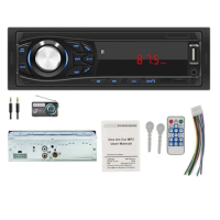 Car Stereo Audio Automotivo Bluetooth with USB TF Card FM Radio MP3 Player PC Type:12PIN -1030