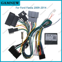 Car Audio Radio DVD Android 16PIN Power Cable Adapter For Ford Fiesta 2009-2014 Power Wiring Harness