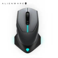 Alienware Wired/Wireless Gaming Mouse AW610M: 16000 DPI Optical Sensor - 7 Buttons - 3-ZONE Alienfx RGB Lighting
