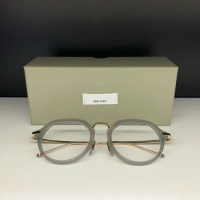 New York THOM Brand Designer Titanium Eyeglasses Frame Retro Round Glasses TBX421 Blue Light Prescription Optical Eyewear