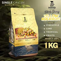 KOPI ARABIKA YELLOW BOURBON NATURAL 1 KILOGRAM (KG) | SINGLE ORIGIN MKND COFFE ROASTERY BIJI