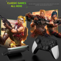 H6 Video Game Consoles 64G TV Box Wireless Controller Magic Box 20000+ 3D Game With 2.4G Wireless Controller For PSP/DC/PS1/N64