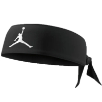 【NIKE 耐吉】頭帶 JORDAN DRI-FIT綁帶 黑 JJN00010OS