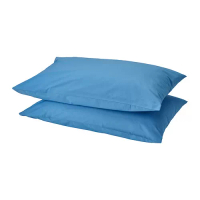 DVALA 枕頭套, 藍色, 50x80 公分