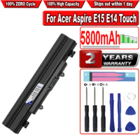 HSABAT AL14A32 2509 EX2510G Battery for Acer Aspire E5-572G E14 E5-551G E15 E5-421 For EXTENSA 2510 E5-471G-39TH E5-471G
