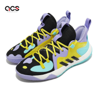 adidas 籃球鞋 Harden Stepback 2 黑 黃 紫 男鞋 哈登 大鬍子 襪套式 愛迪達 H68054