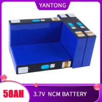New 3.7V 58Ah NMC Lithium Ion Cells LI-Ion 62Ah 60ah Prismatic NCM Lithium Battery High Capacity for Scooter Electric RV EV