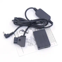 12-24V Step-down Cable To D-TAP Dtap ACK-E12+DR-E12 LP-E12 dummy battery For Canon EOS M M2 M10 M50 M100 M200