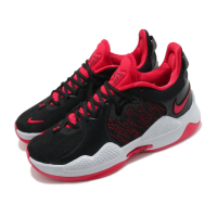 Nike 籃球鞋 PG 5 EP 運動 男鞋 明星款 避震 包覆 支撐 XDR外底 黑 紅 CW3146002
