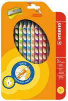 STABILO EASYcolors 左手專用的力學設計色鉛筆(12色)*331/12