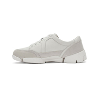 Clarks TRIGENIC2 NOVA 三瓣2.0 拼接休閒鞋 白 CLF81158C 女鞋