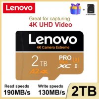 2024 Lenovo High Speed 2TB Memory Card SD Card 1TB Class 10 TF Flash Card 256GB 512GB Micro TF SD Card 128GB For Nintendo 64 Ps5
