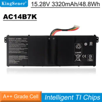 KingSener New AC14B7K Laptop Battery For Acer Spin 5 SP515-51GN Swift SF314-52 For Acer Nitro 5 AN515-42 15.28V 3320mAh 50.7WH