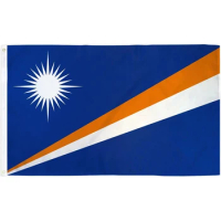 Directly Delivery 100% Polyester National Marshall Islands Flags