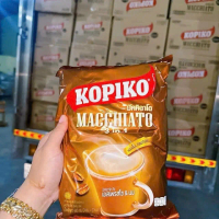1 Bịch Cafe Sữa Kopiko Machiato Thái Lan 20 gói kèm kẹo cafe sữa Kopiko Coffee Socola