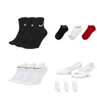 【NIKE 耐吉】襪子 運動襪 6雙組 四款任選(SX7677010 DX9656902 SX7678100 SX4863101)